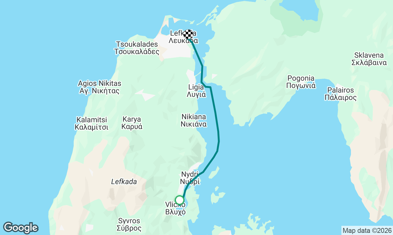 Day 7: Vlycho to Lefkas Marina
