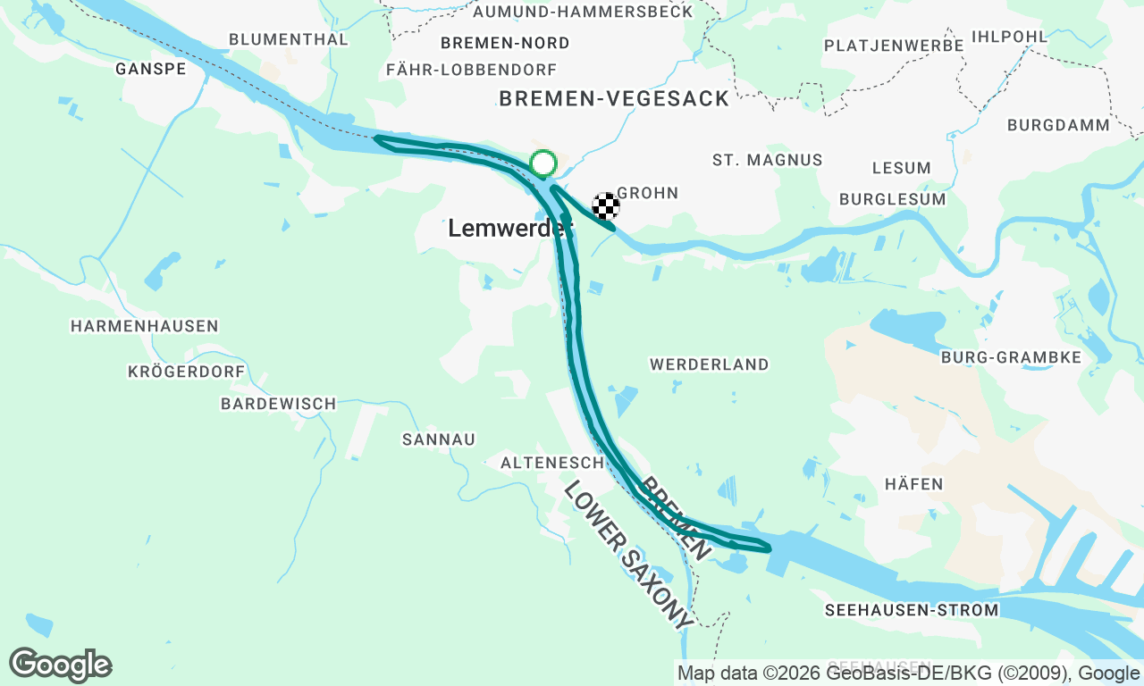 Voyage map