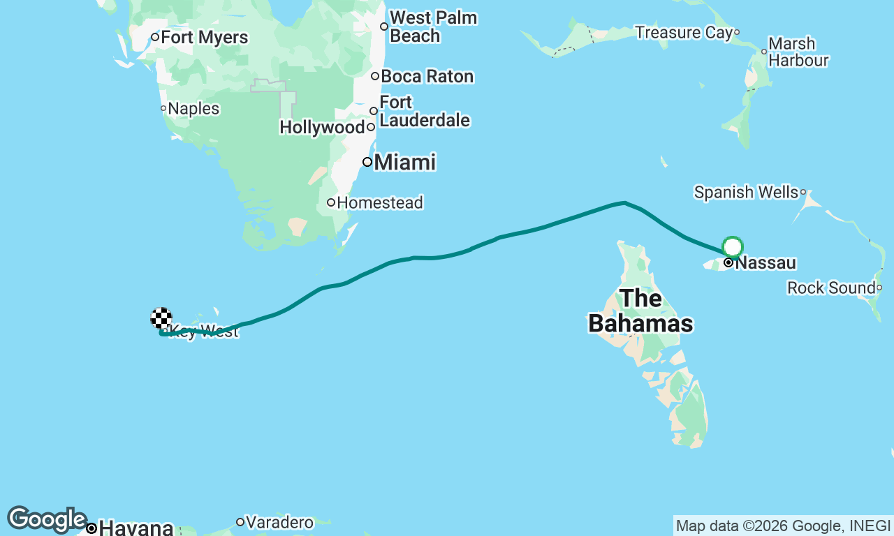 Voyage map