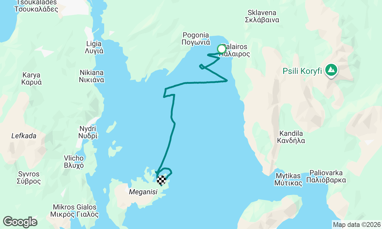 Voyage map