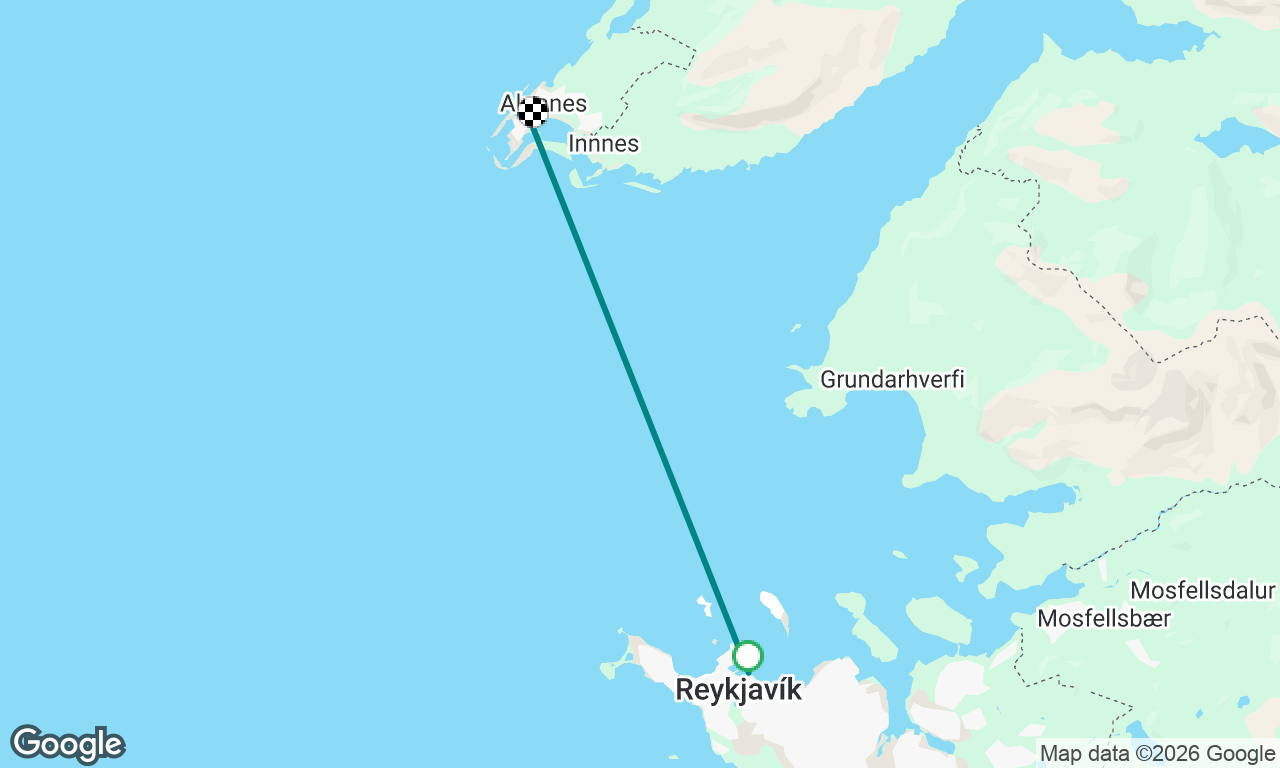 Artic Express Eagle training sail
