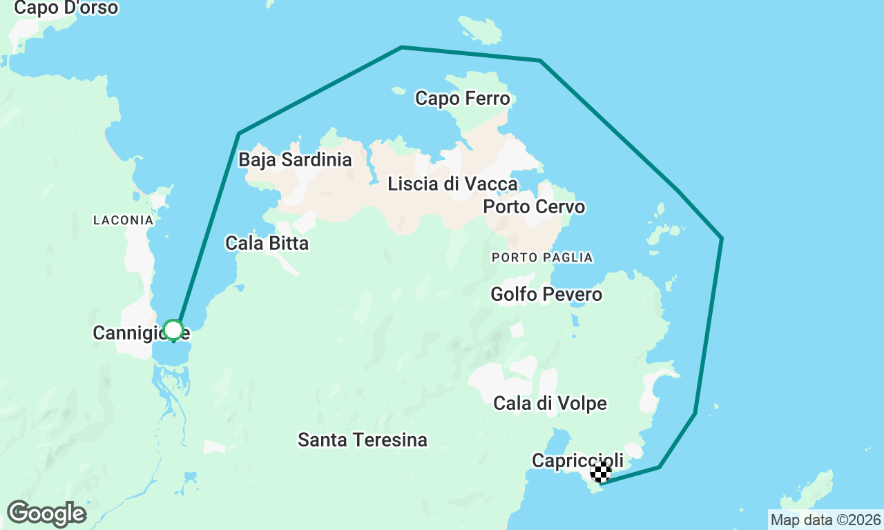 Voyage map