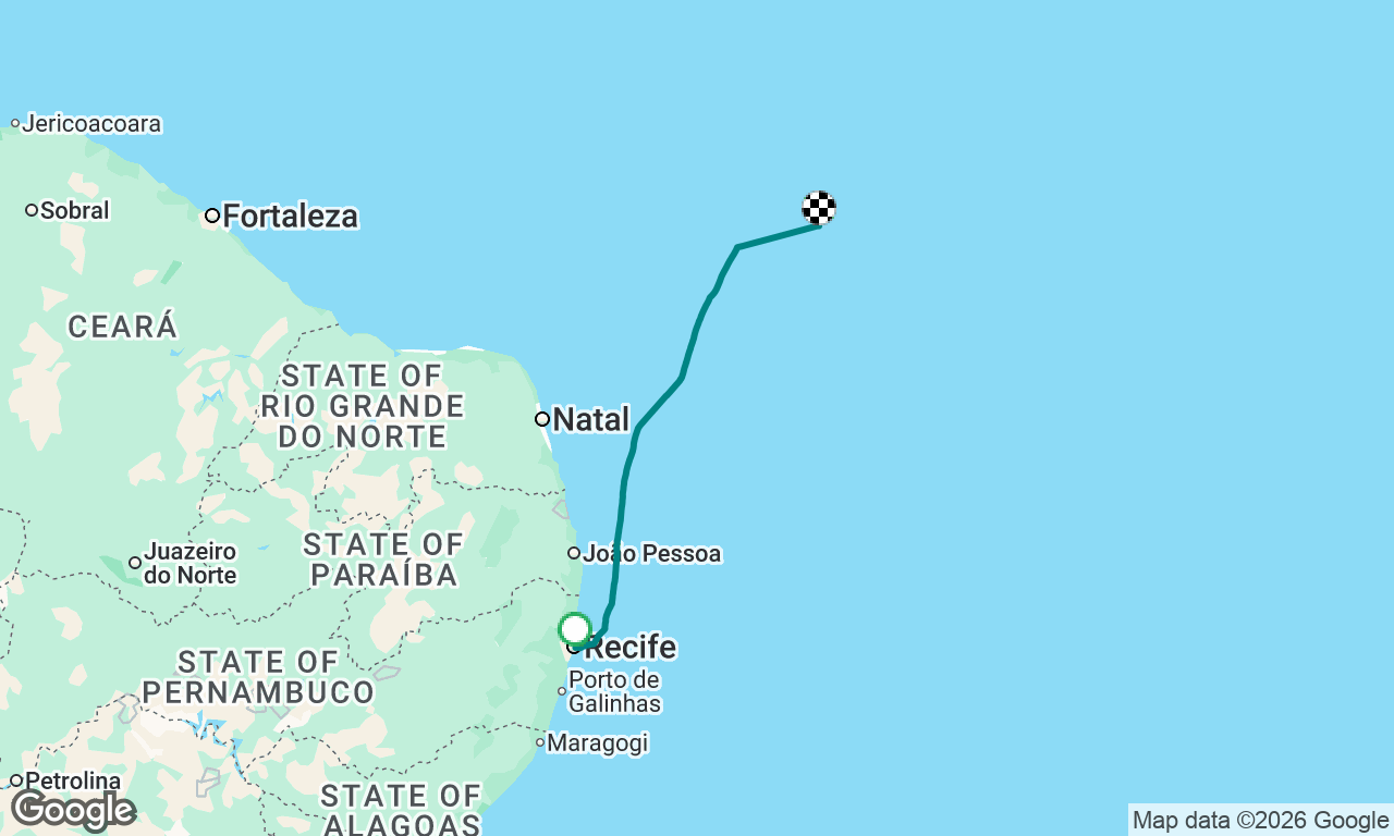 Recife to Fernando de Noronha