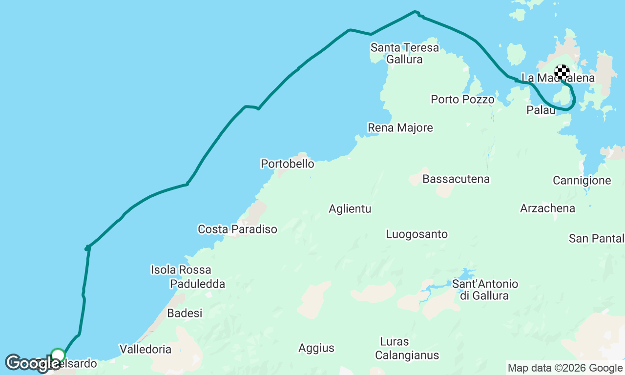Voyage map