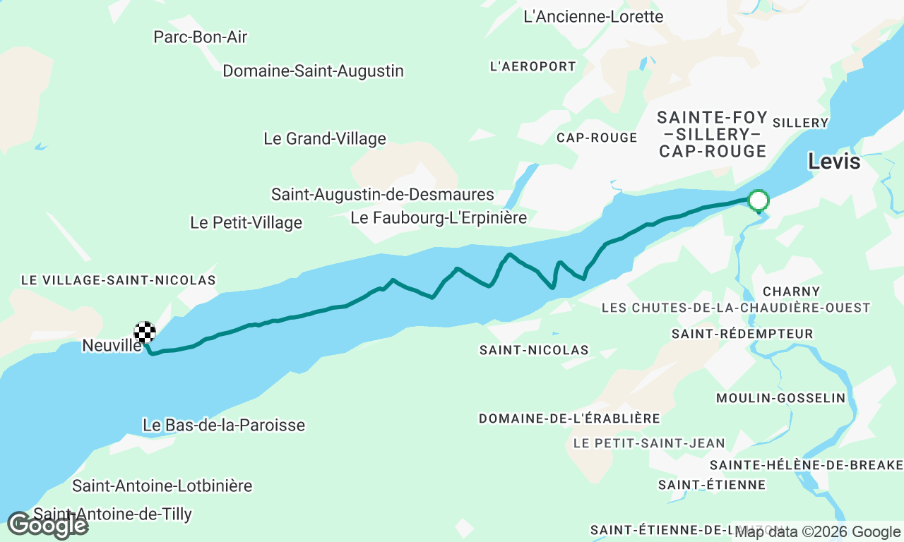 Voyage map