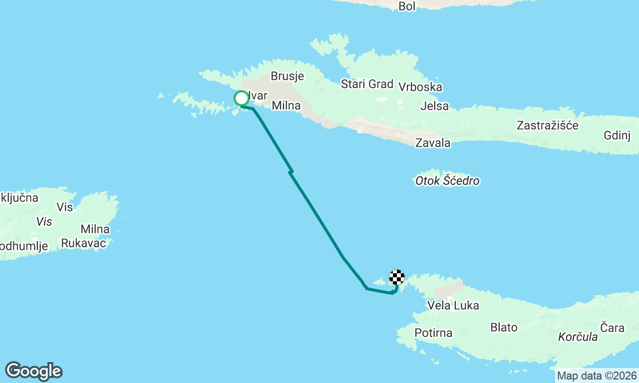 Voyage map