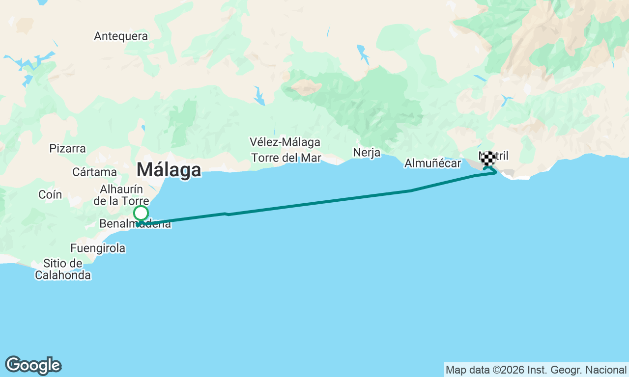 EMEA L60 Delivery Leg 3
Viveiro - Malaga Puerto Deportivo de Benalmadena - Club Nautico de Motril