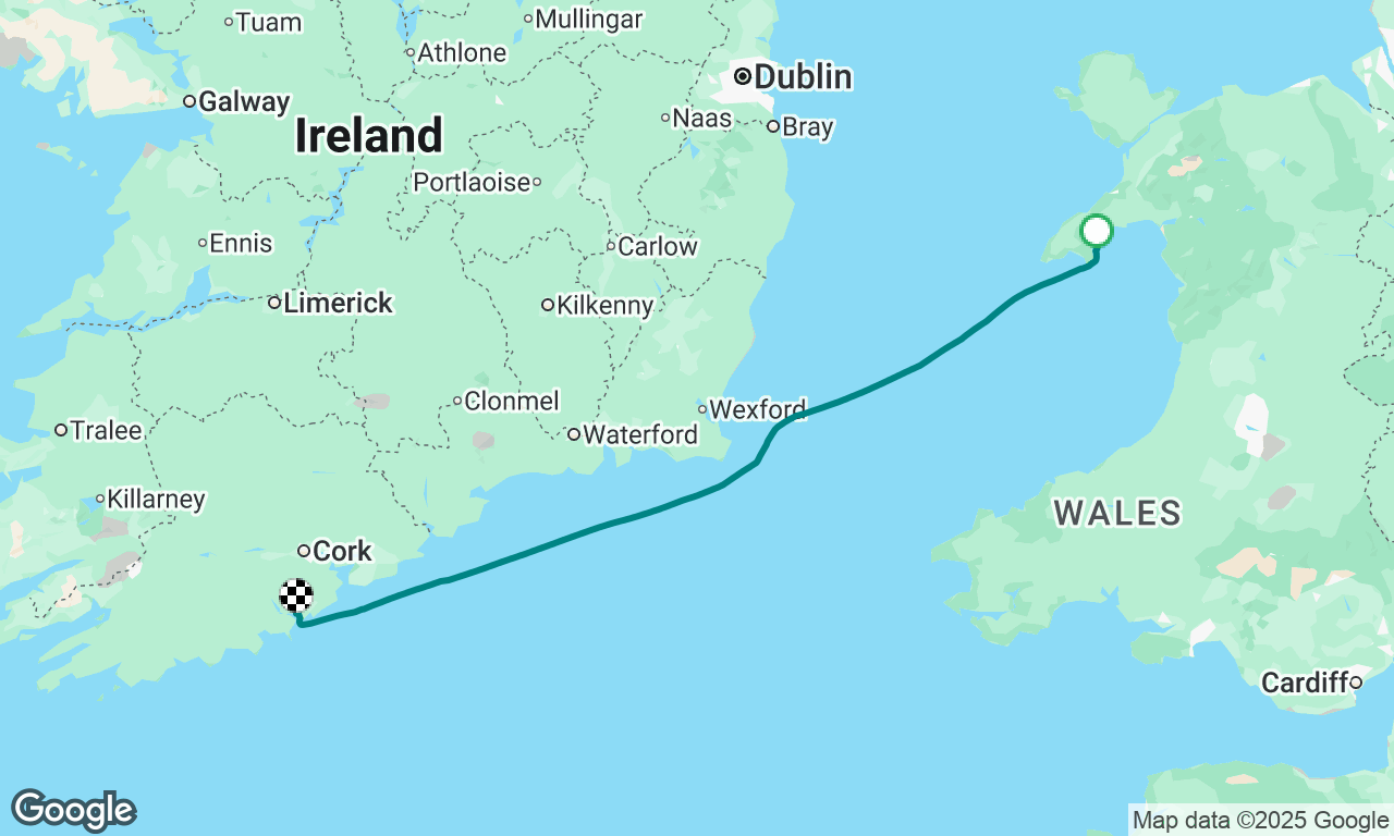 Abersoch to Kinsale 