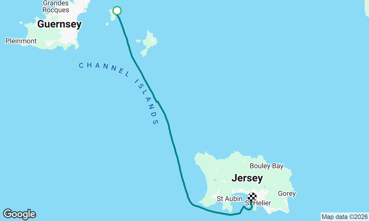 Guernsey,  Herm return to Jersey
