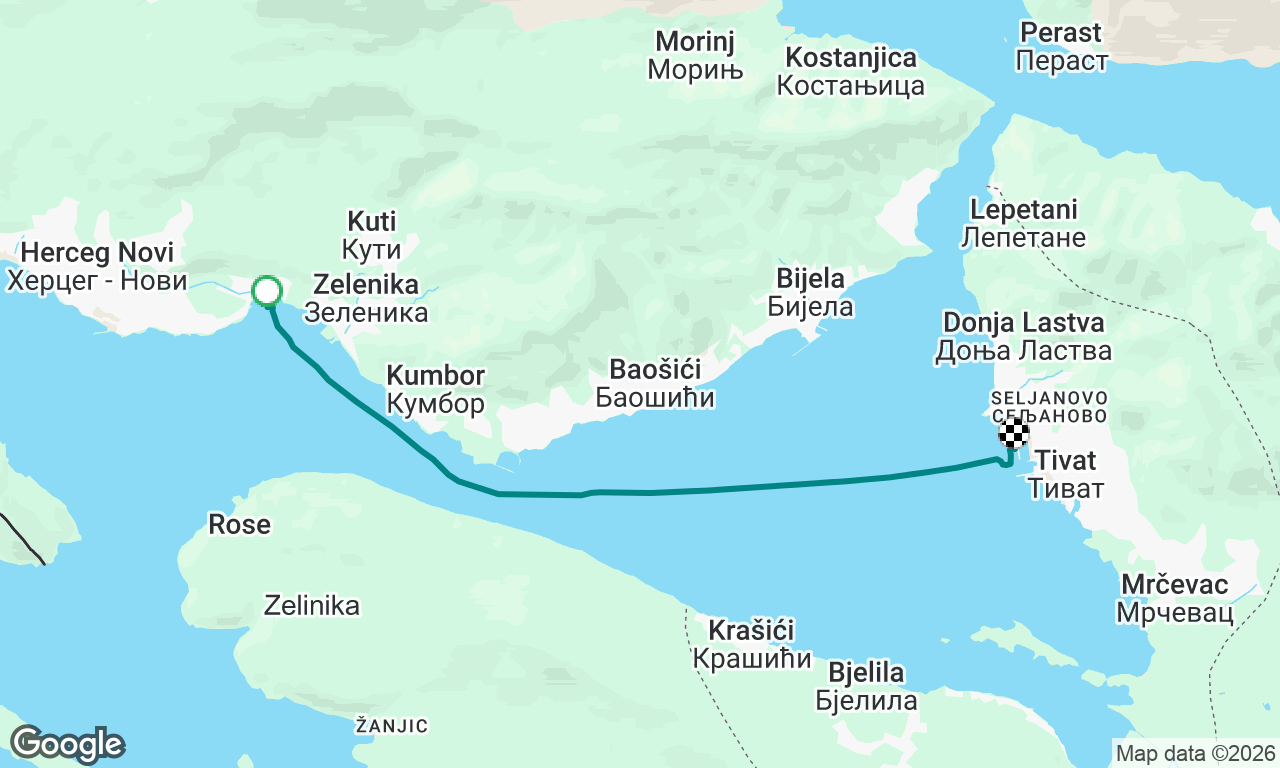 Voyage map