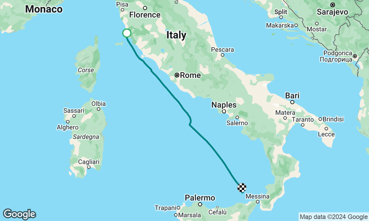 1st leg delivery of „testa cuore“