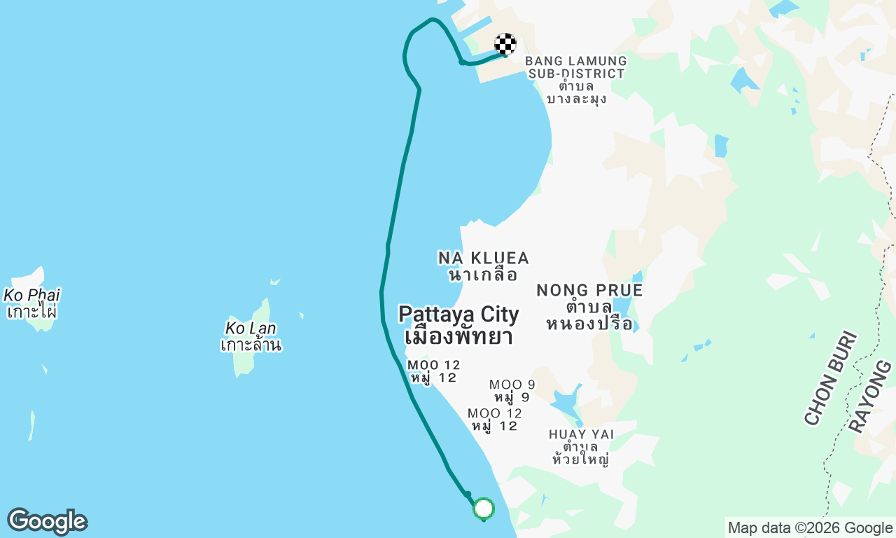 Voyage map
