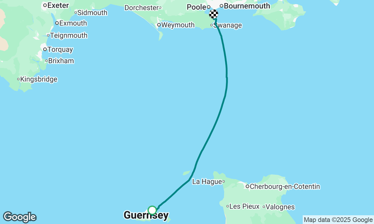 A quick crossing!