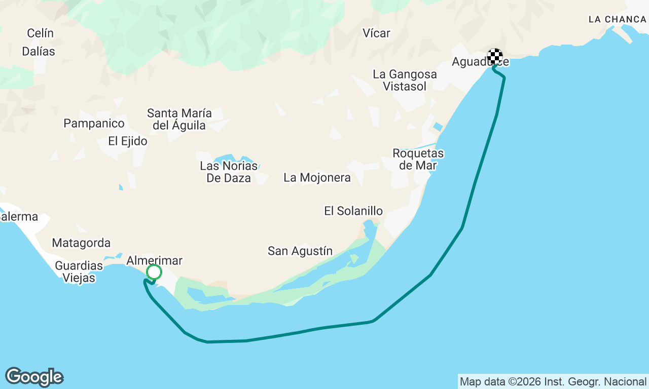 Birthday trip: Almerimar - Aguadulce