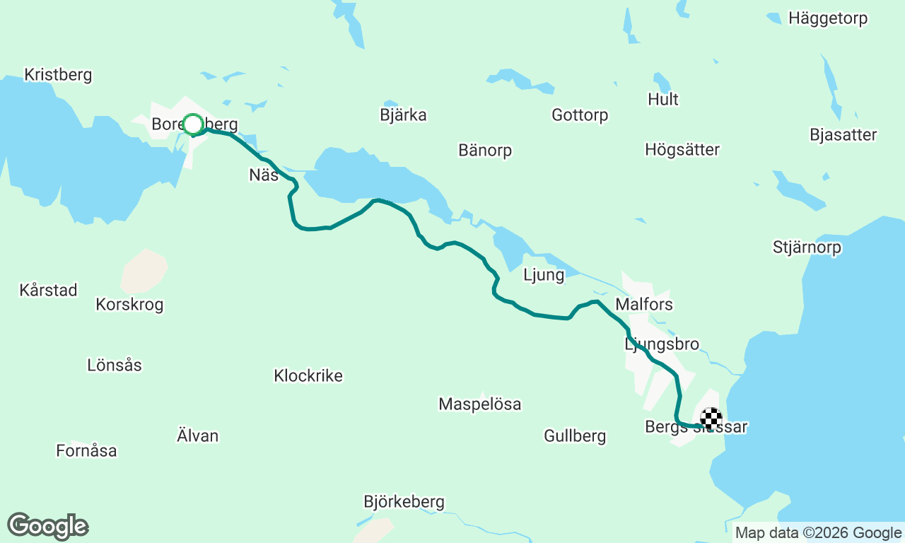 Voyage map