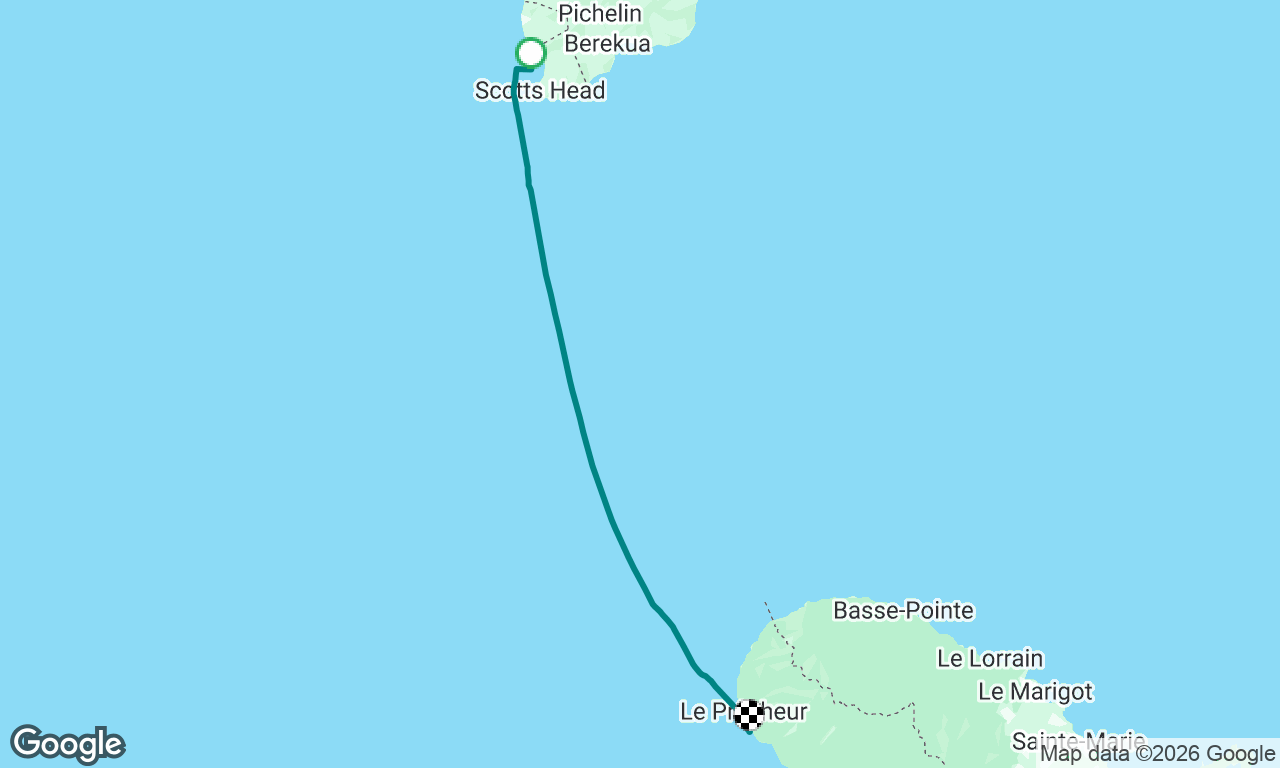 Voyage map