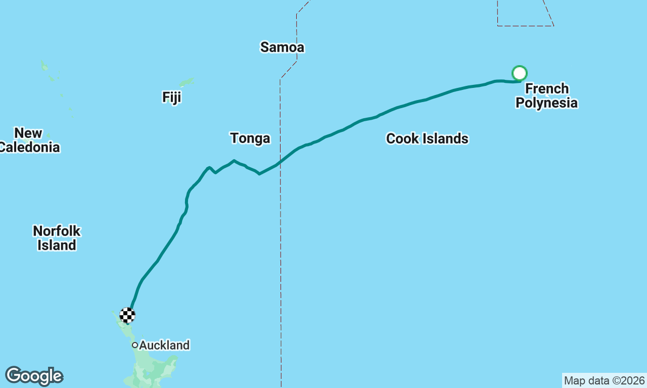 Voyage map