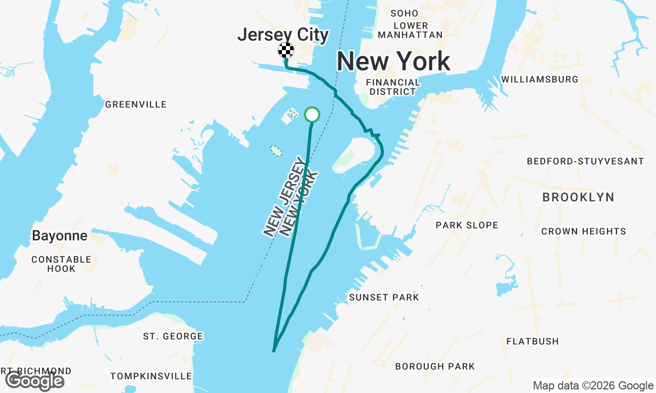 Voyage map