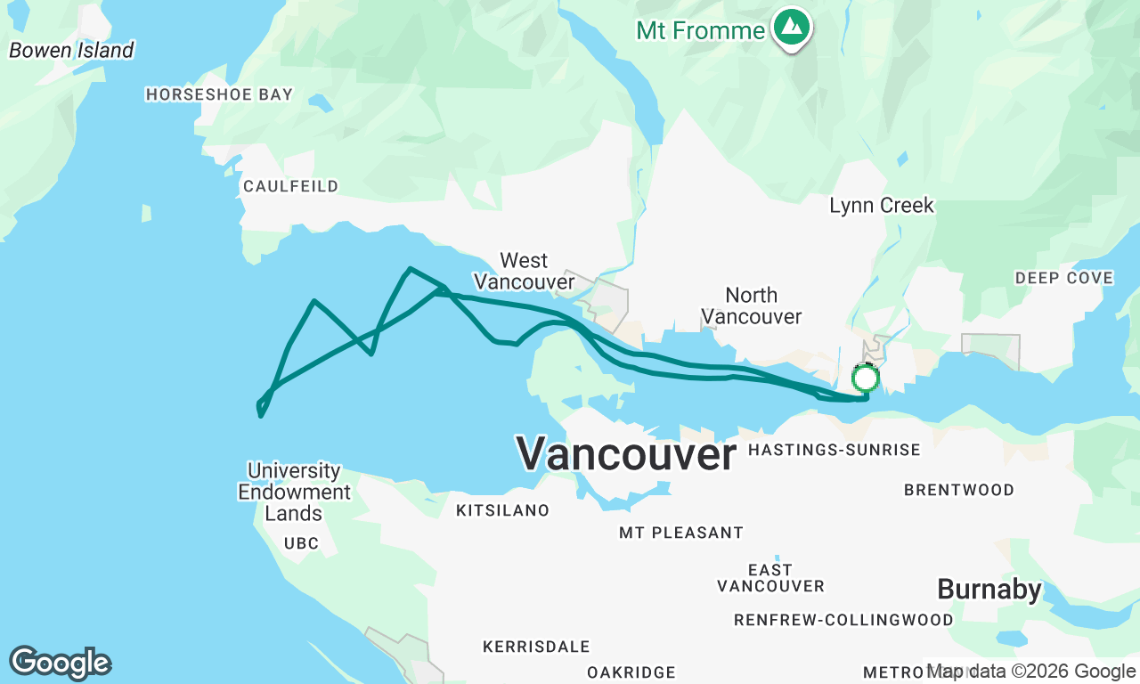 Burrard Inlet - Single-Handed