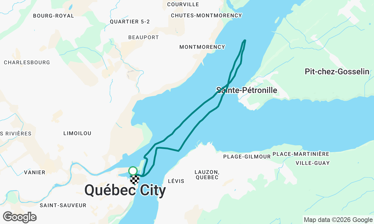 Voyage map