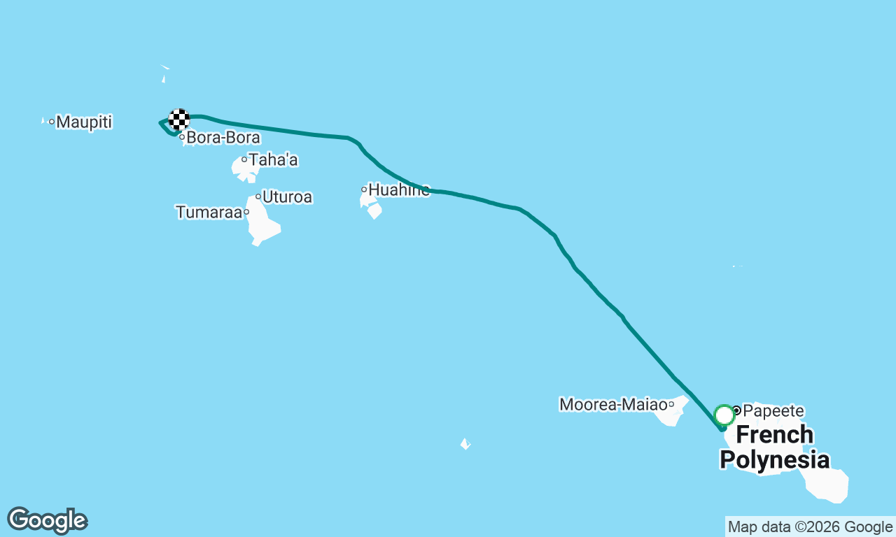 Voyage map