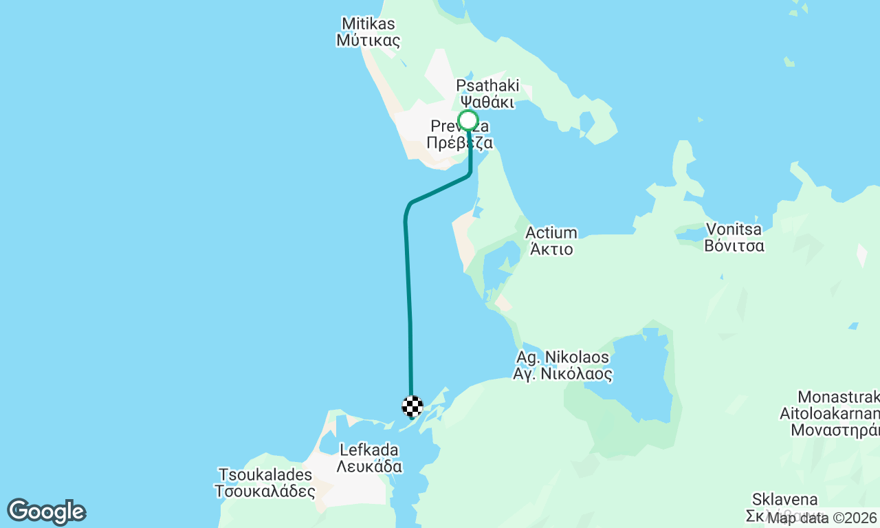 Voyage map