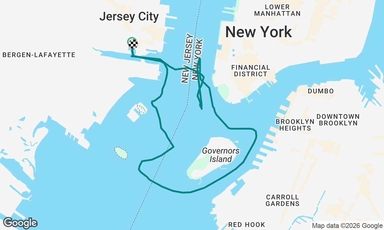 Voyage map