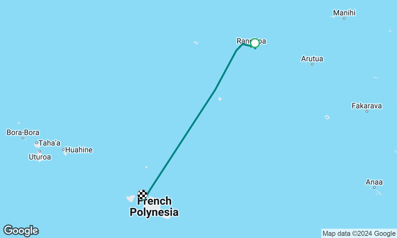 Rangiroa to Tahiti