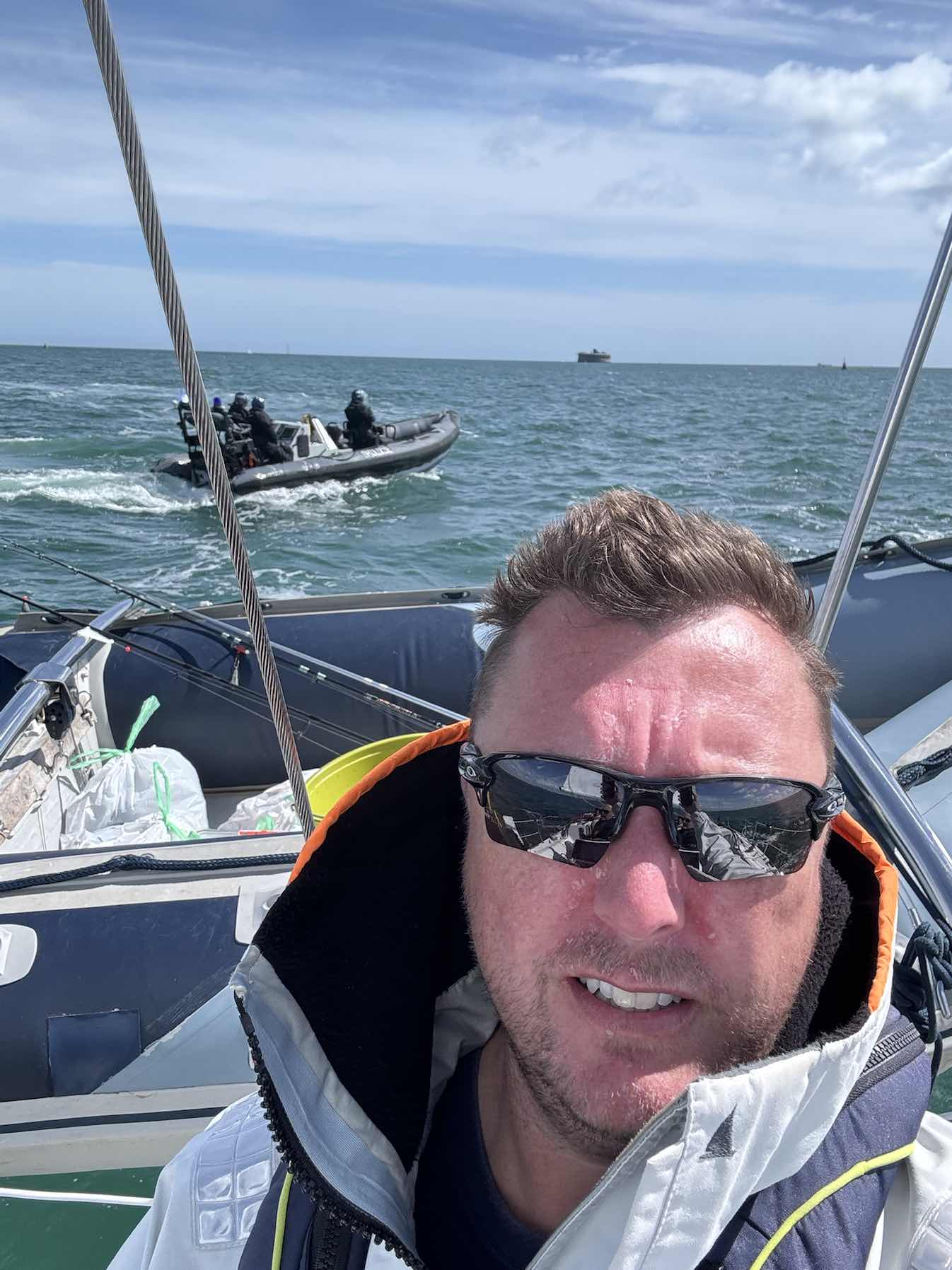 Sunny sail back to Pompey_84E573F7-97DC-4E7A-A82C-78748D584FAB