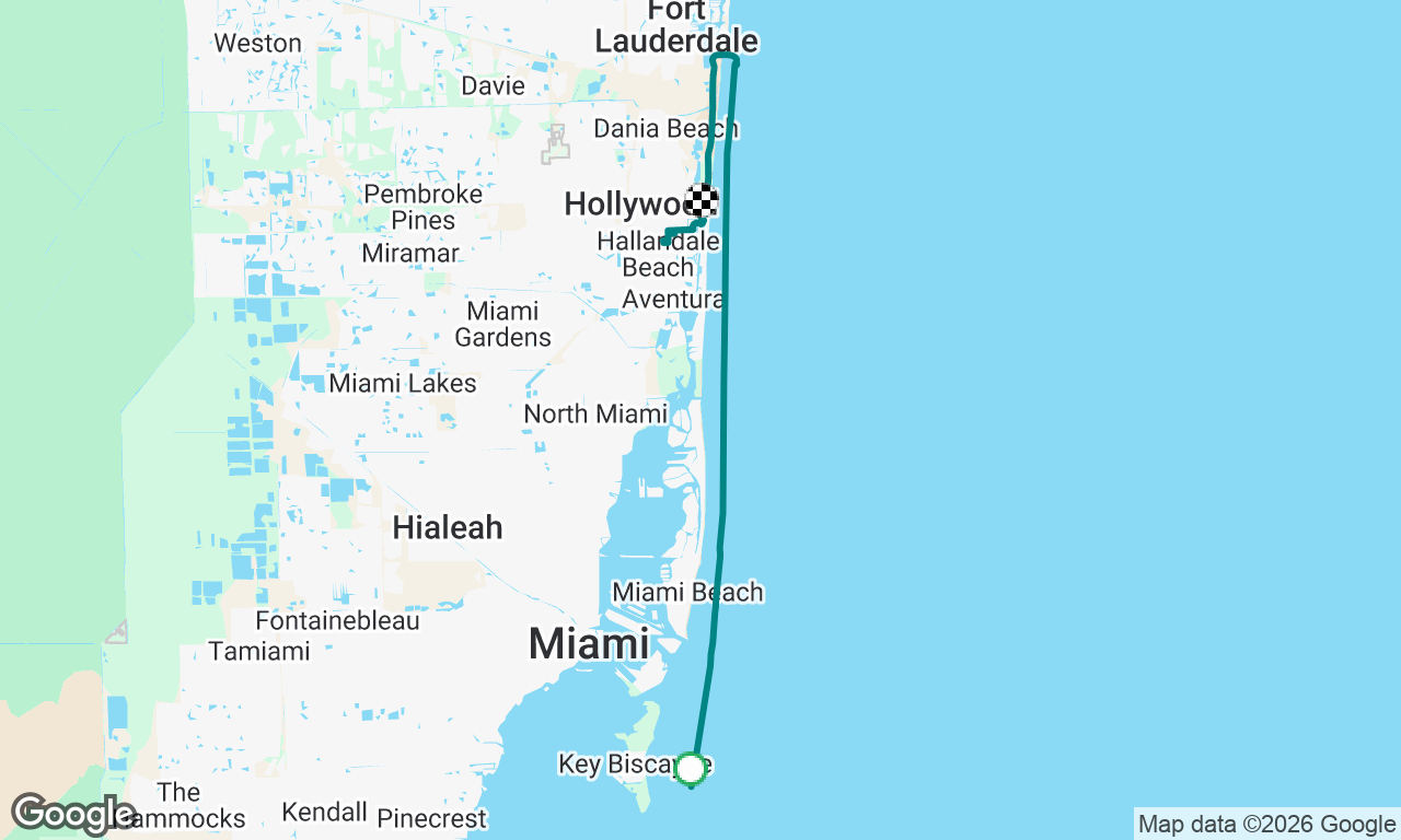 Voyage map