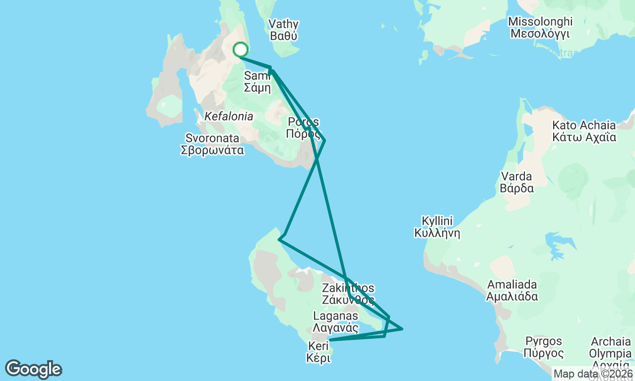 1st mate Kefalonia seafarer flotilla - south route 14-21 June 2026