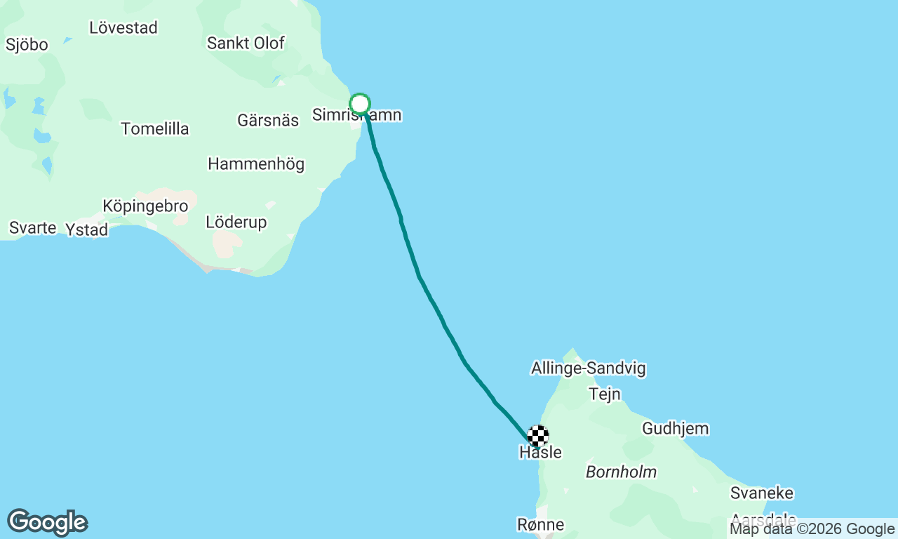Voyage map