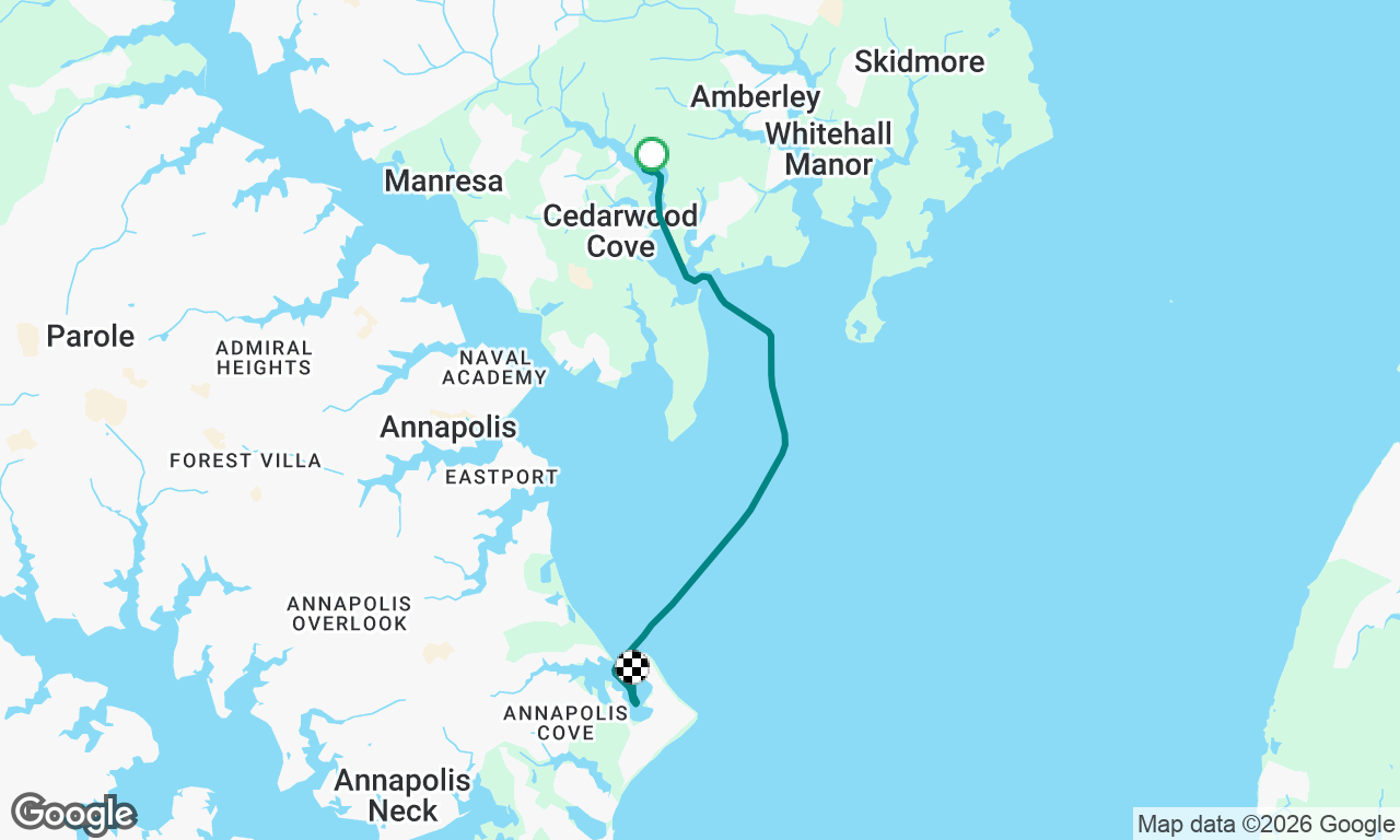 Mill Creek to Lake Ogleton