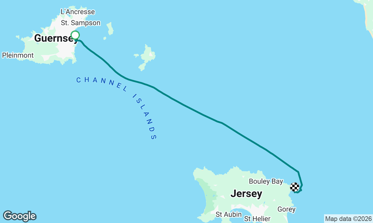 St. Peter Port to St. Catherine’s Bay