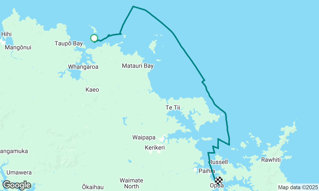 Return from Whangaroa Harbour 