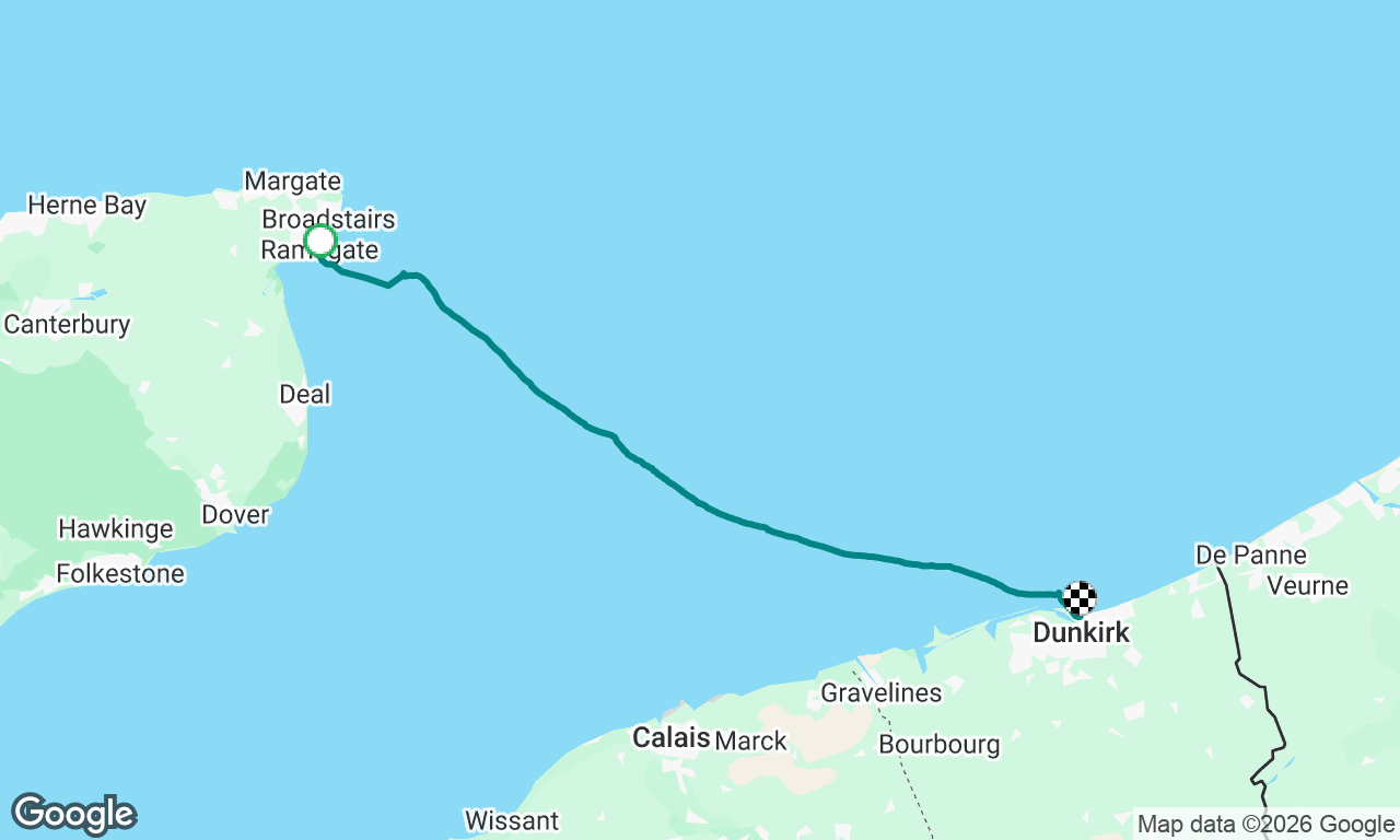 Orissa ramsgate to Dunkirk