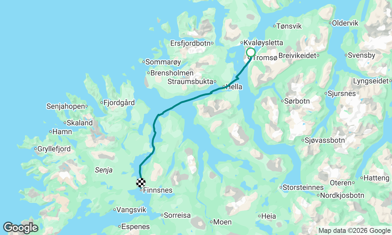 Voyage map