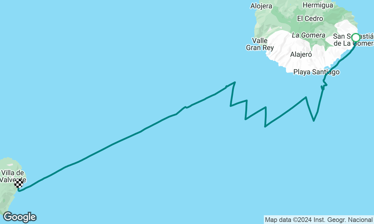 La Gomera to El Hierro 