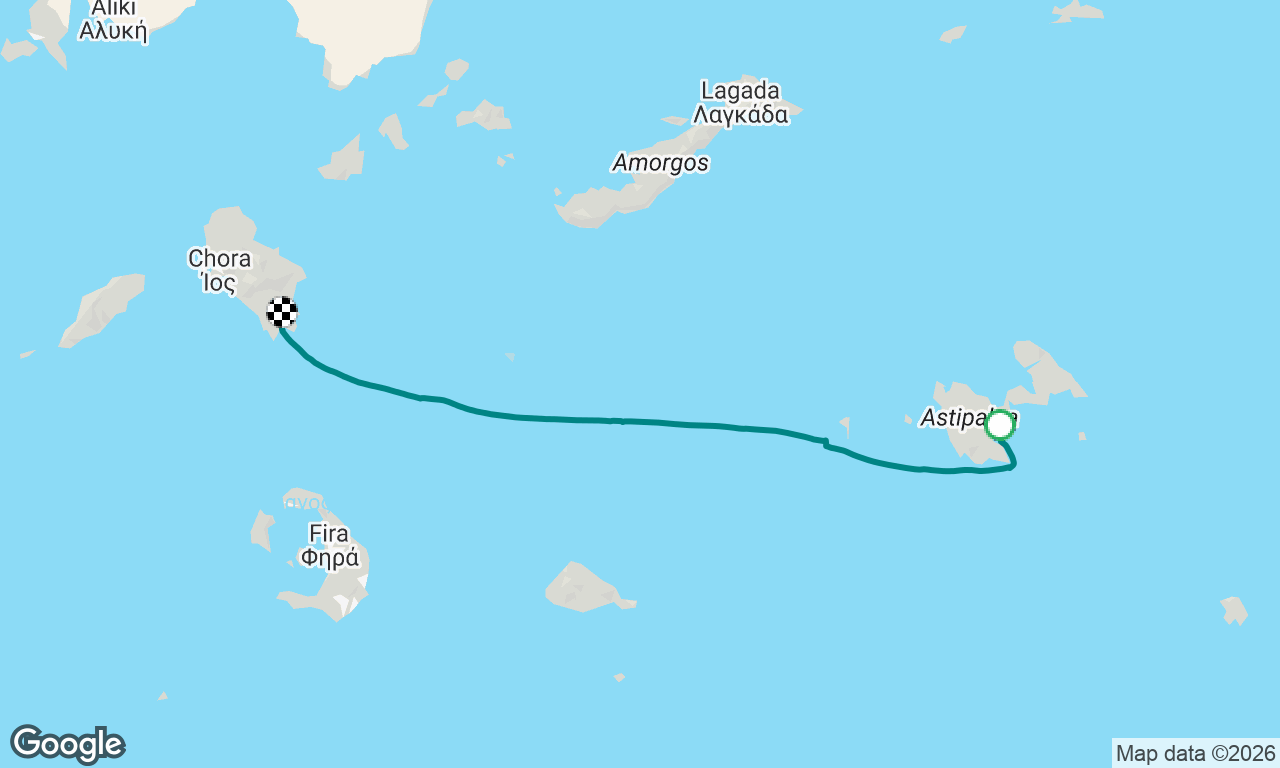Voyage map