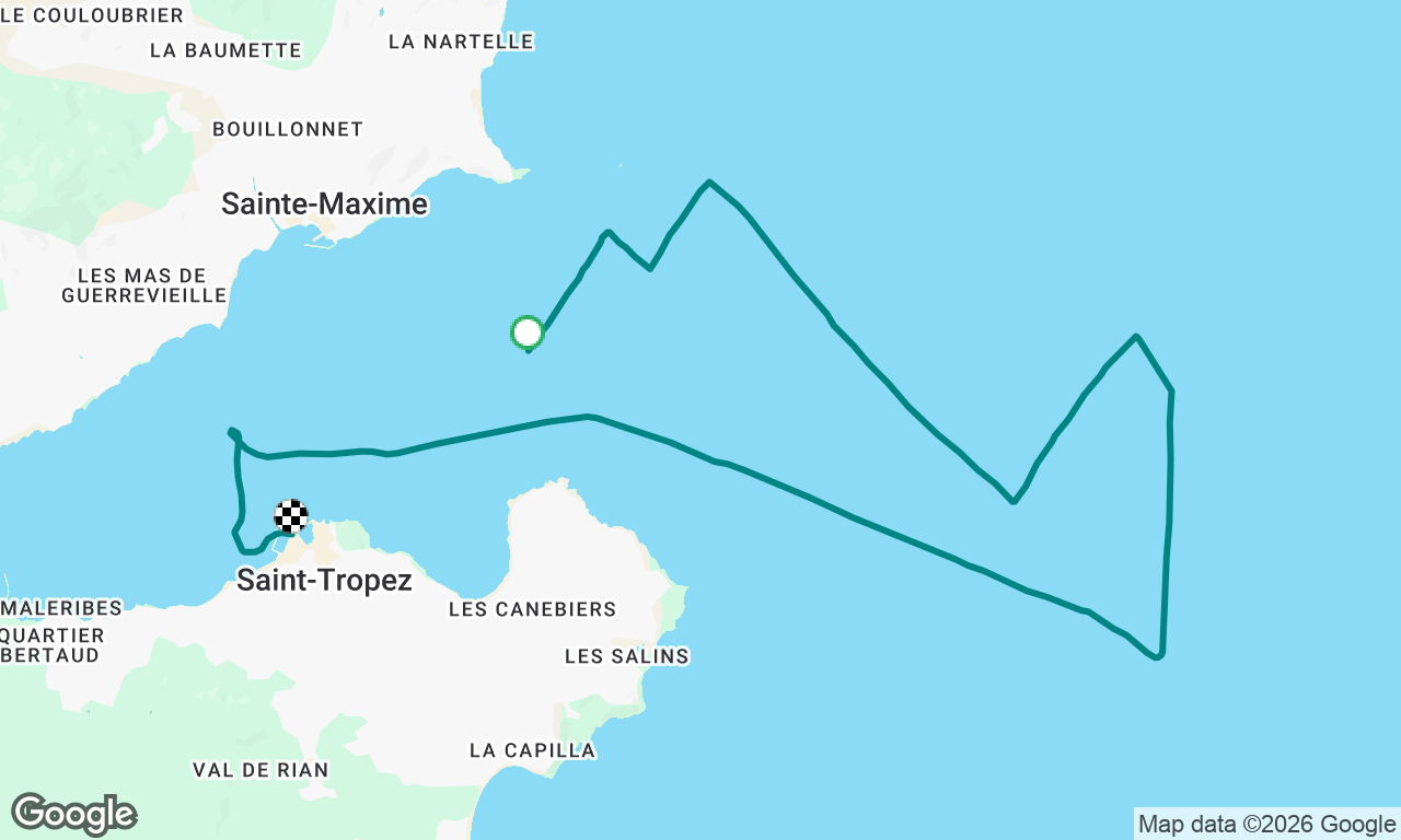 Voyage map