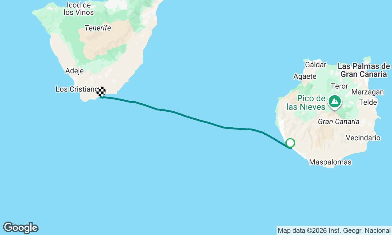 Voyage map