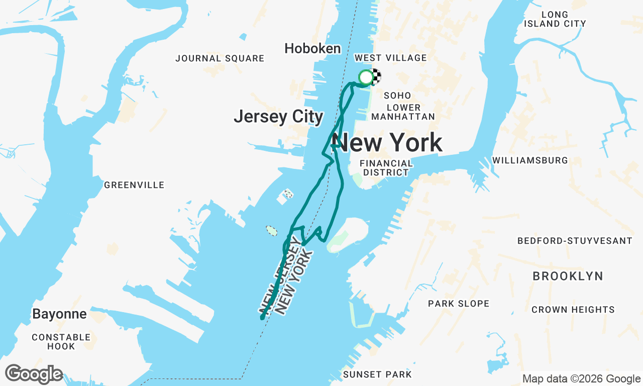 Voyage map
