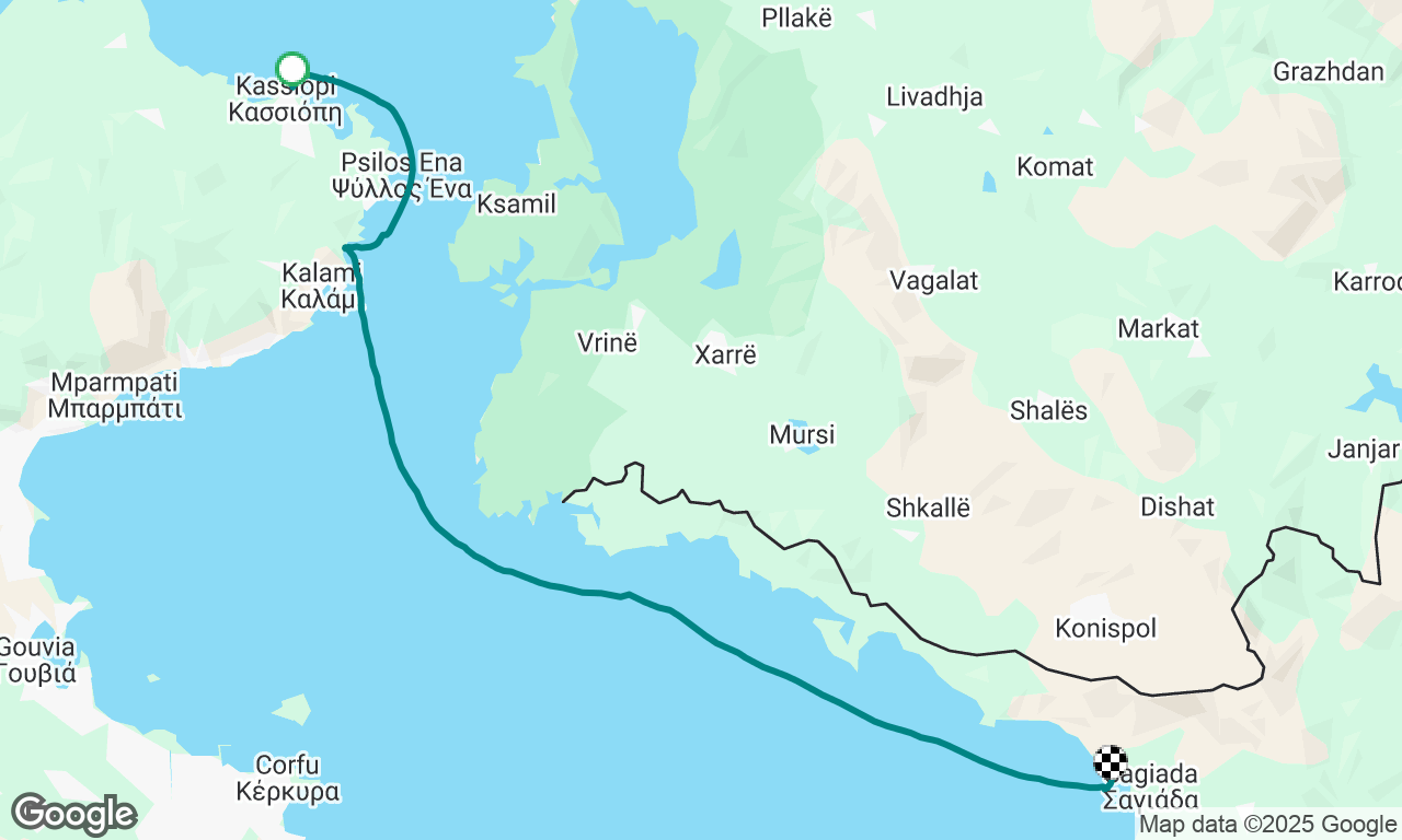 Voyage map
