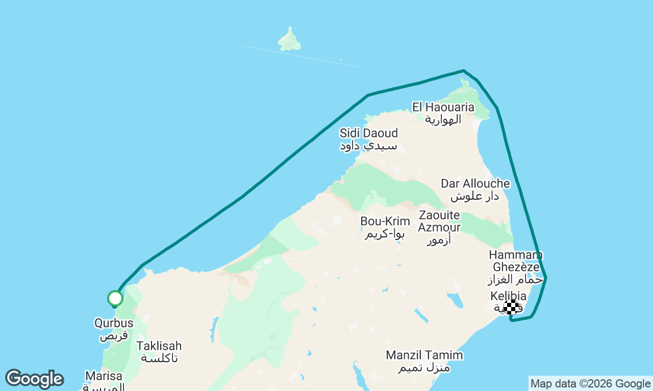 Voyage map