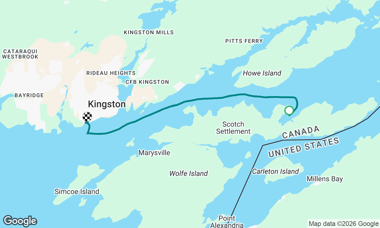 Voyage map