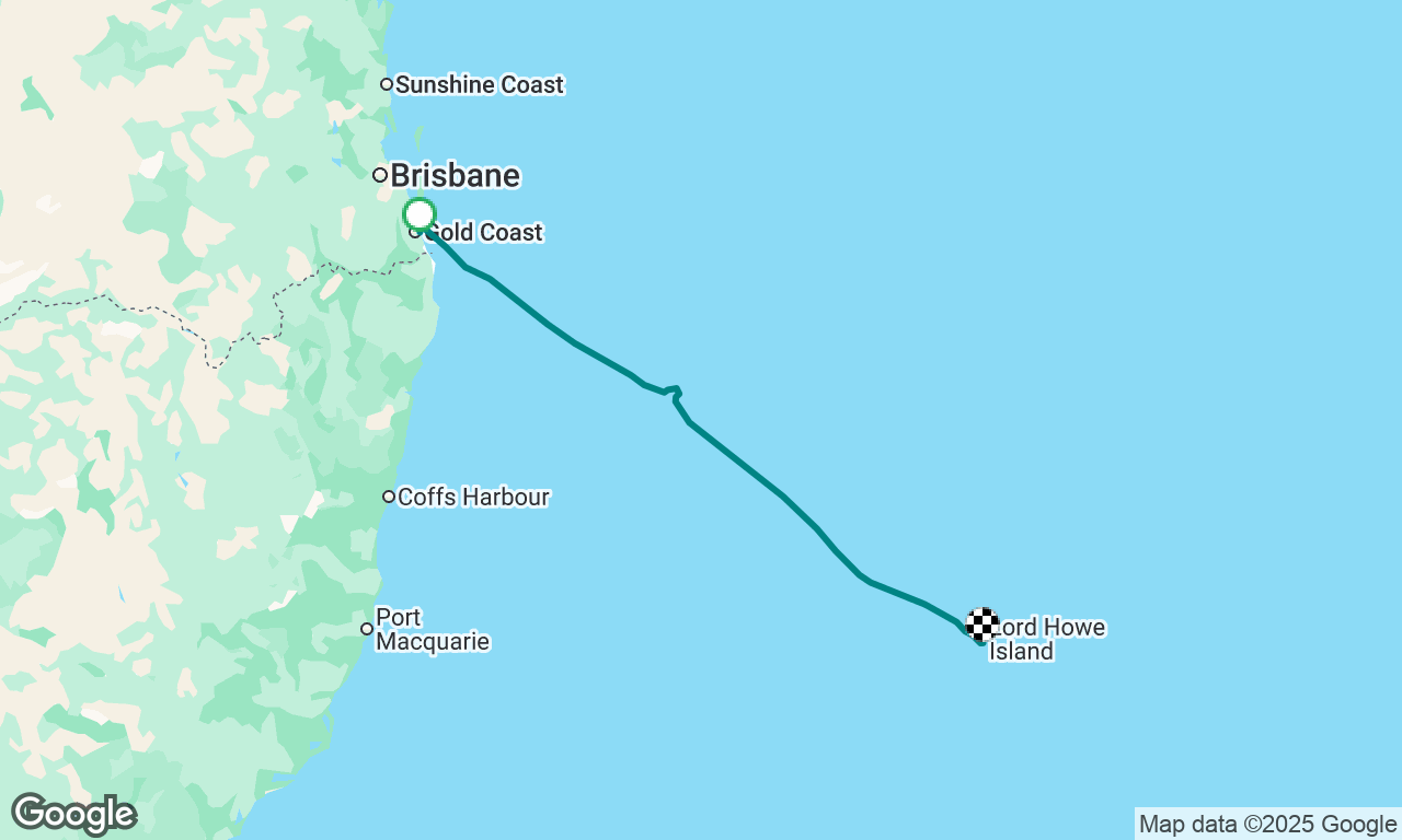 Gold Coast Seaway to Lord Howe Island