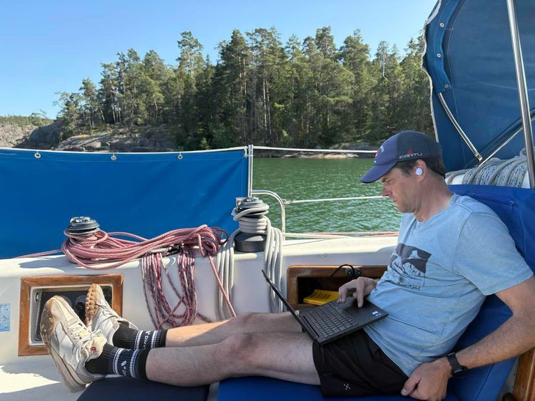 Voyage photo from Day 23, Sailing to protected anchorage in Aland archipelago 