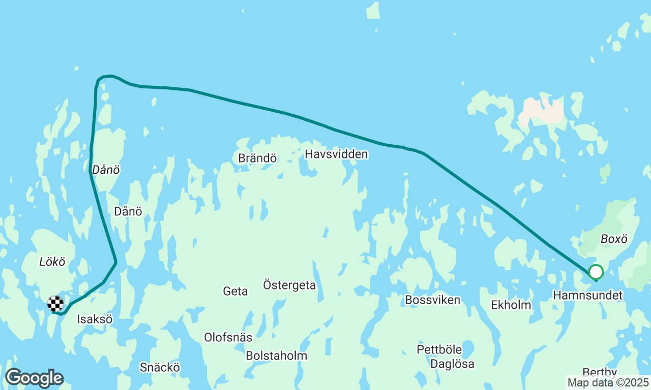 Day 23, Sailing to protected anchorage in Aland archipelago 