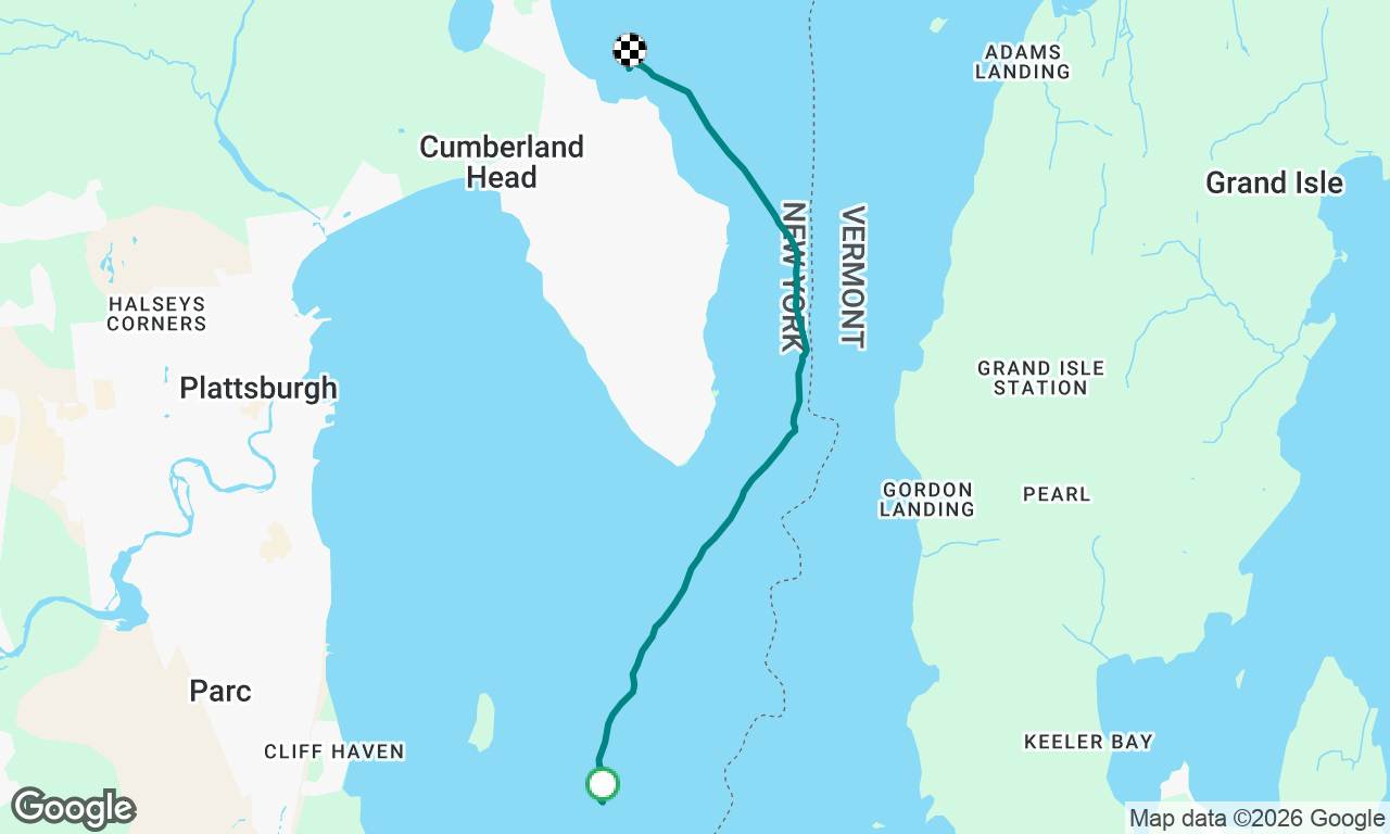Voyage map