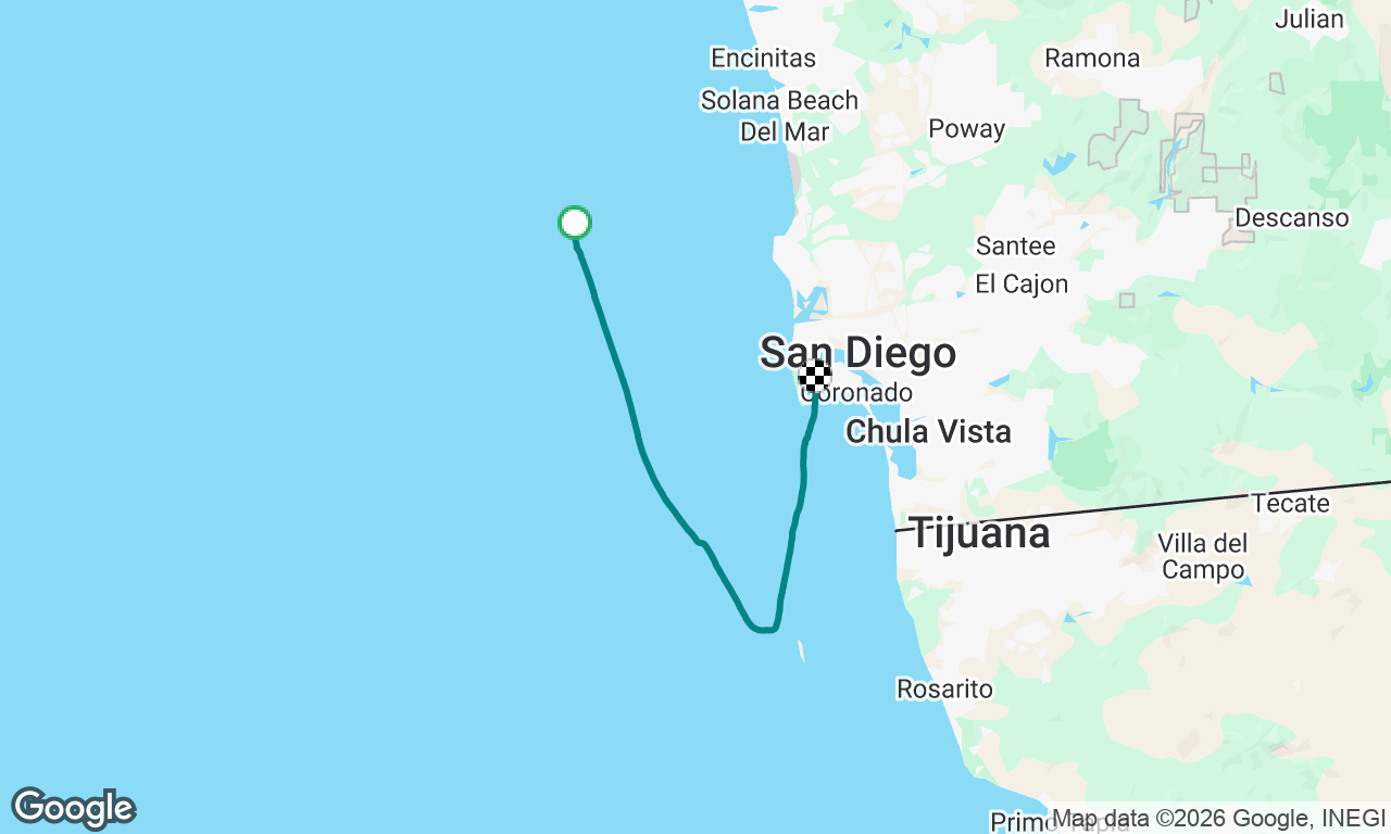 Voyage map
